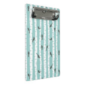 Mini Porte-bloc Motif avec des oiseaux et des arbres (Incliné)