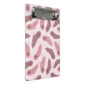 Mini Porte-bloc motif avec des plumes de paon (Incliné)