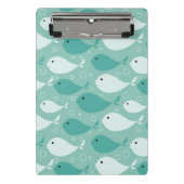 Mini Porte-bloc motif avec des poissons (Devant)