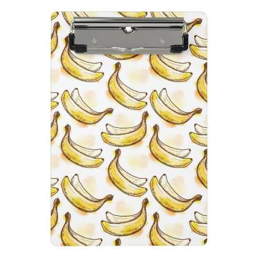 Mini Porte-bloc Motif avec la banane (Devant)