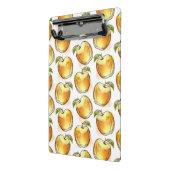 Mini Porte-bloc Motif avec la pomme jaune (Angle2)