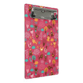 Mini Porte-bloc Motif avec les oiseaux et les chats mignons (Incliné)