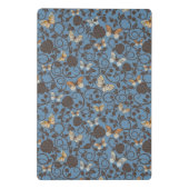 Mini Porte-bloc motif avec les roses et le papillon (Dos)