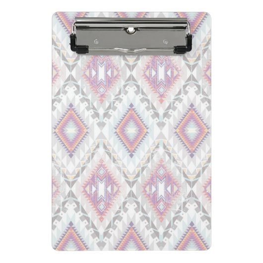 Mini Porte-bloc Motif aztèque géométrique abstrait (Devant)