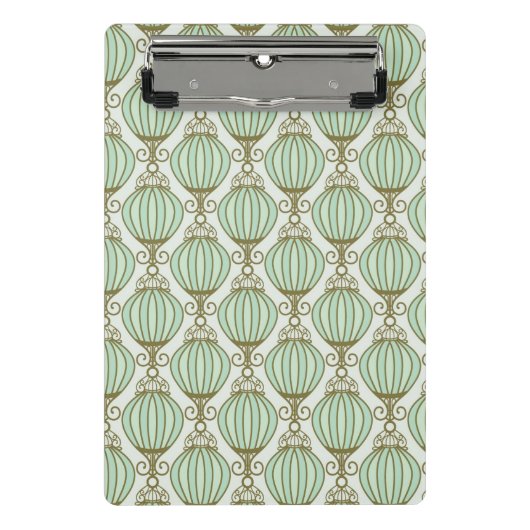 Mini Porte-bloc Motif bleu de Motton (Devant)