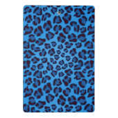Mini Porte-bloc motif bleu de texture de léopard (Dos)