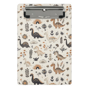 Mini Porte-bloc Motif Boho Jungle Dinosaur