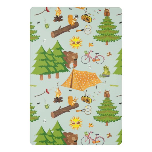 Mini Porte-bloc Motif campant (Dos)