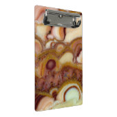 Mini Porte-bloc Motif circulaire de pierre d'onyx (Incliné)