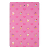 Mini Porte-bloc Motif Cupcake rose (Dos)