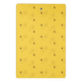 Mini Porte-bloc Motif d'abeilles (Dos)