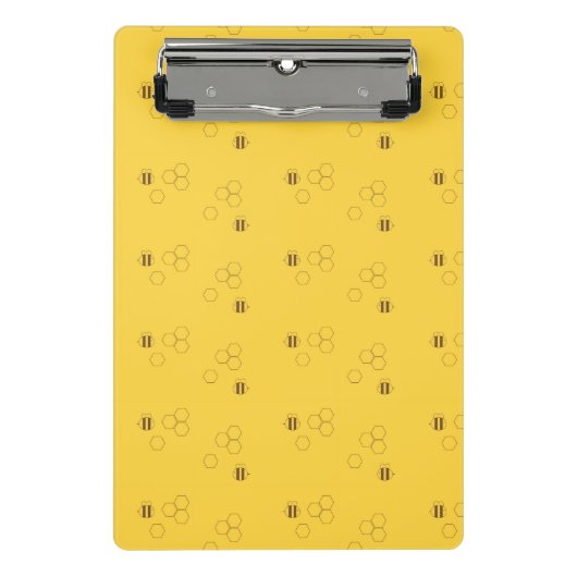 Mini Porte-bloc Motif d'abeilles (Devant)