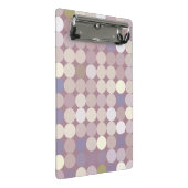 Mini Porte-bloc Motif d'abrégé sur cercles de tissu (Incliné)