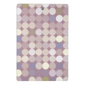 Mini Porte-bloc Motif d'abrégé sur cercles de tissu (Dos)