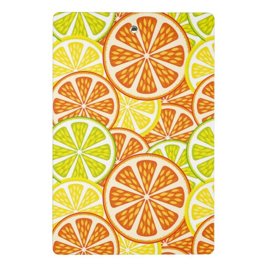 Mini Porte-bloc Motif d'agrume (Dos)