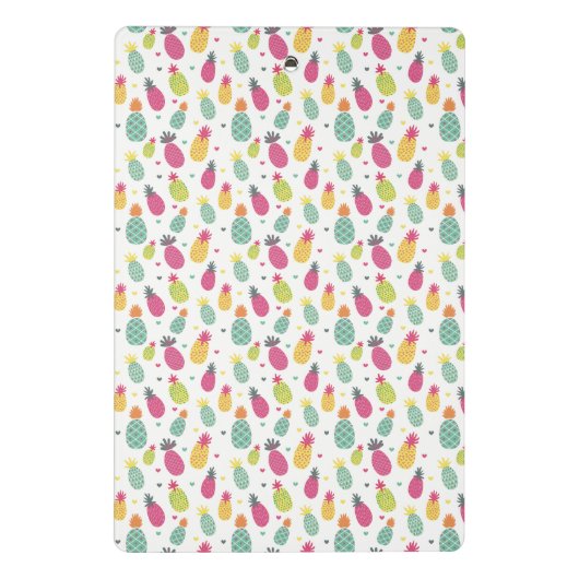 Mini Porte-bloc Motif d'ananas tropical amusant (Dos)
