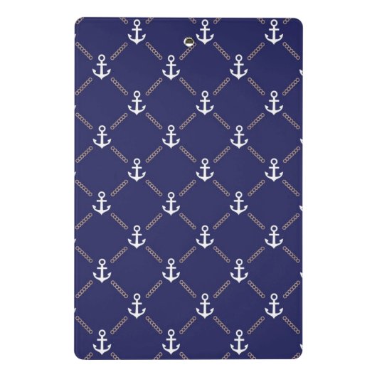 Mini Porte-bloc Motif d'Ancre (Dos)