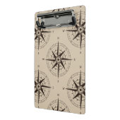 Mini Porte-bloc Motif de boussole de navigation (Angle2)