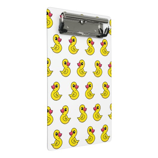 Mini Porte-bloc Motif de canard en caoutchouc Imprimer  (Incliné)
