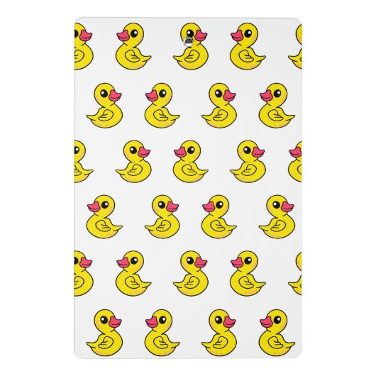 Mini Porte-bloc Motif de canard en caoutchouc Imprimer  (Dos)