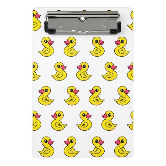Mini Porte-bloc Motif de canard en caoutchouc Imprimer  (Devant)