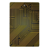 Mini Porte-bloc Motif de carte d'ordinateur (Dos)