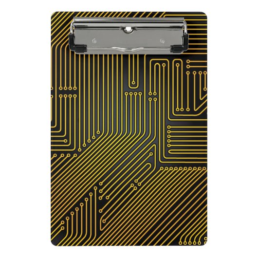 Mini Porte-bloc Motif de carte d'ordinateur (Devant)