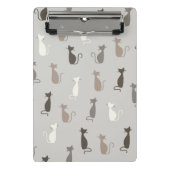 Mini Porte-bloc Motif de chats (Devant)