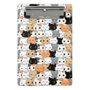 Mini Porte-bloc Motif de chats Kawaii