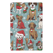 Mini Porte-bloc Motif de chien de Noël (Dos)