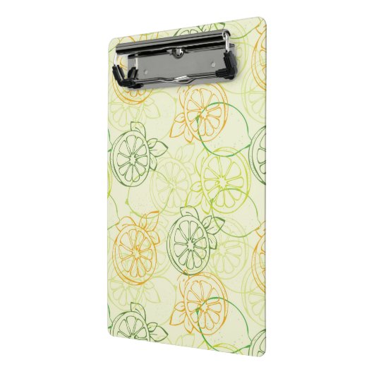 Mini Porte-bloc Motif de citron (Angle2)