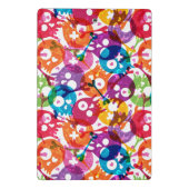 Mini Porte-bloc Motif de crânes (Dos)