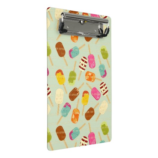 Mini Porte-bloc Motif de crème glacée (Incliné)