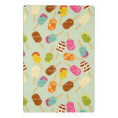 Mini Porte-bloc Motif de crème glacée (Dos)