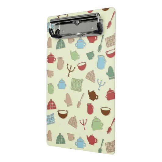 Mini Porte-bloc Motif de cuisine (Angle2)