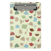 Mini Porte-bloc Motif de cuisine (Devant)