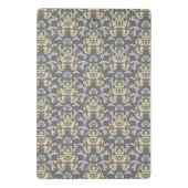 Mini Porte-bloc Motif de damassé (Dos)