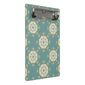 Mini Porte-bloc Motif de damassé avec les éléments abstraits (Incliné)