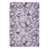 Mini Porte-bloc Motif de dentelle avec des papillons (Dos)