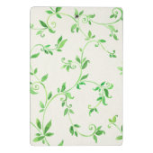 Mini Porte-bloc Motif de feuille d'aquarelle (Dos)