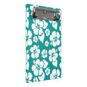 Mini Porte-bloc Motif de fleur hawaïen de ketmie (Incliné)