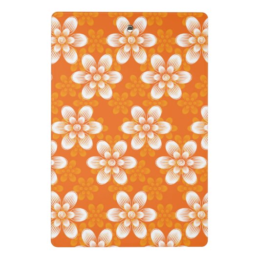 Mini Porte-bloc Motif de fleurs (Dos)