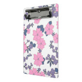Mini Porte-bloc Motif DE FLEURS ROSE ET PURPLE (Angle2)
