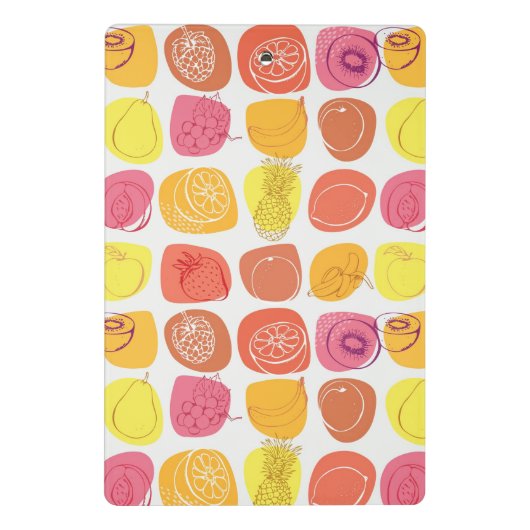 Mini Porte-bloc Motif de fruit (Dos)