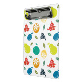 Mini Porte-bloc Motif de fruits, Plum, Orange, Citron, Poire, Pomm (Angle2)