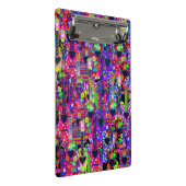 Mini Porte-bloc Motif de guitares hippie (Incliné)