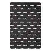 Mini Porte-bloc Motif de hippie de moustache (Dos)