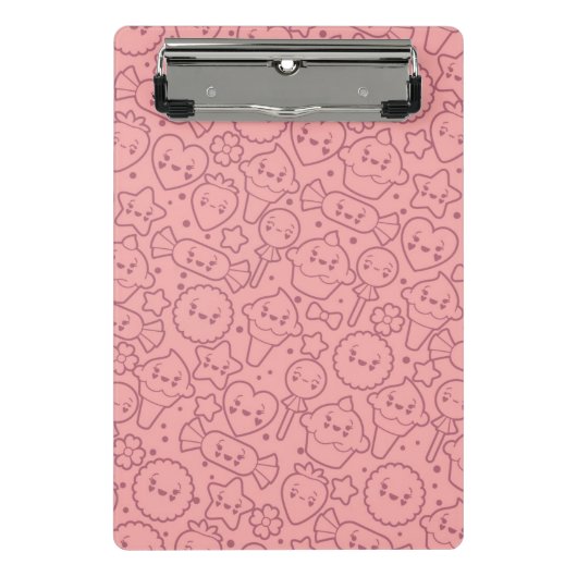 Mini Porte-bloc Motif de Kawaii avec les gâteaux mignons (Devant)
