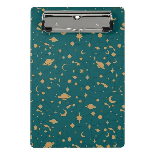 Mini Porte-bloc Motif de l'espace (Devant)