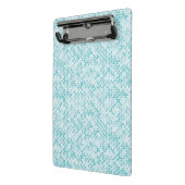 Mini Porte-bloc Motif de métaball bleu (Angle2)